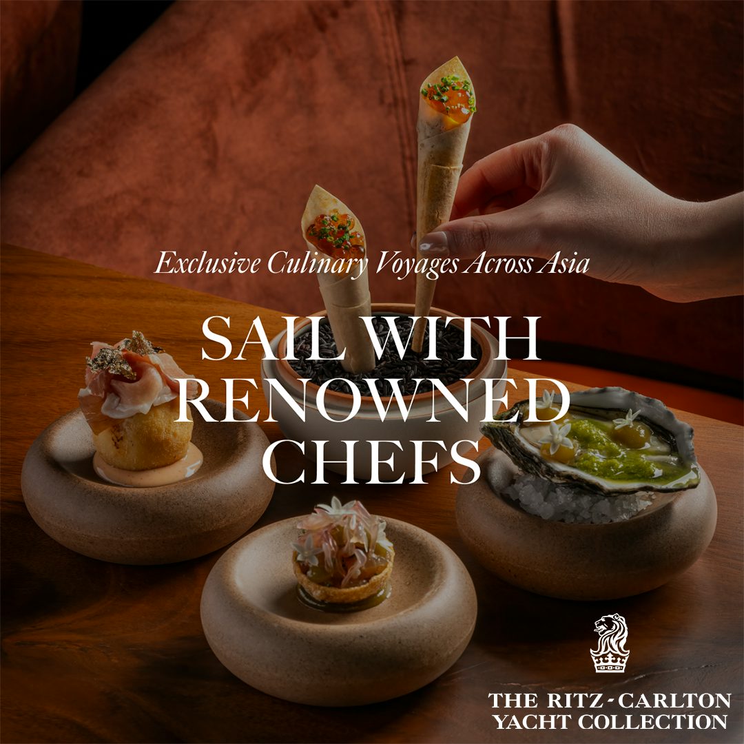 The Ritz-Carlton Yacht Collection Culinary Voyages