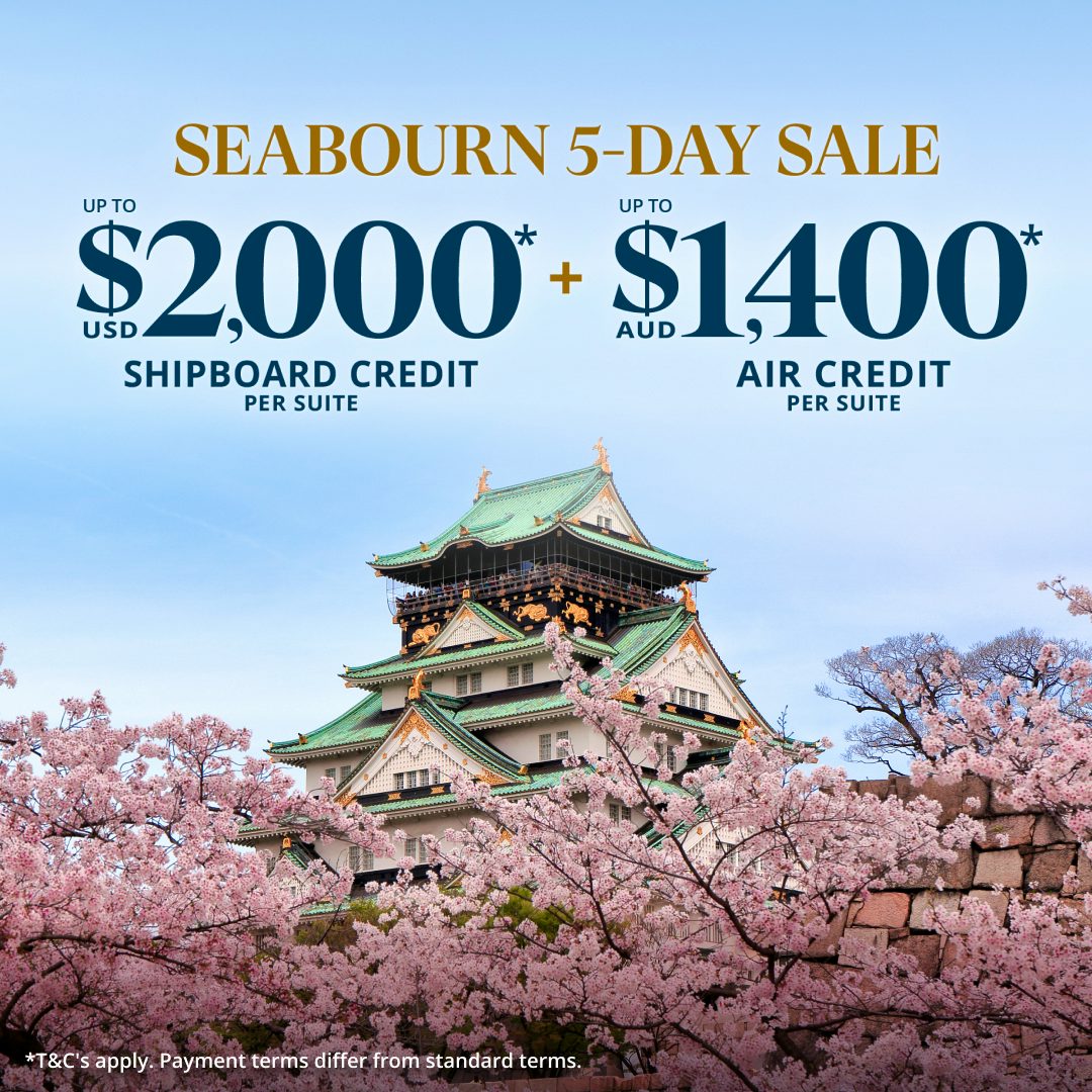 Seabourn's 5 Day Sale