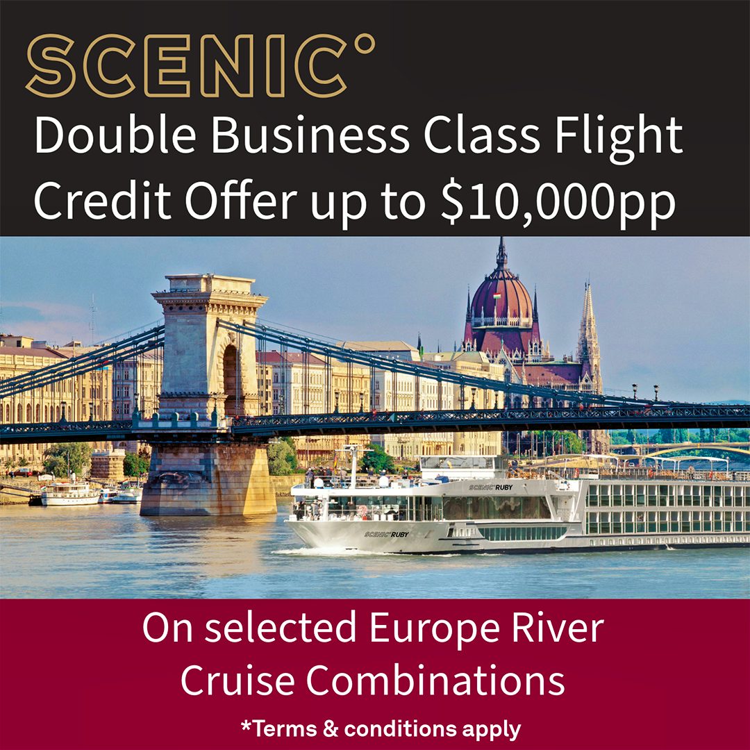Scenic River Business Class Air Offer