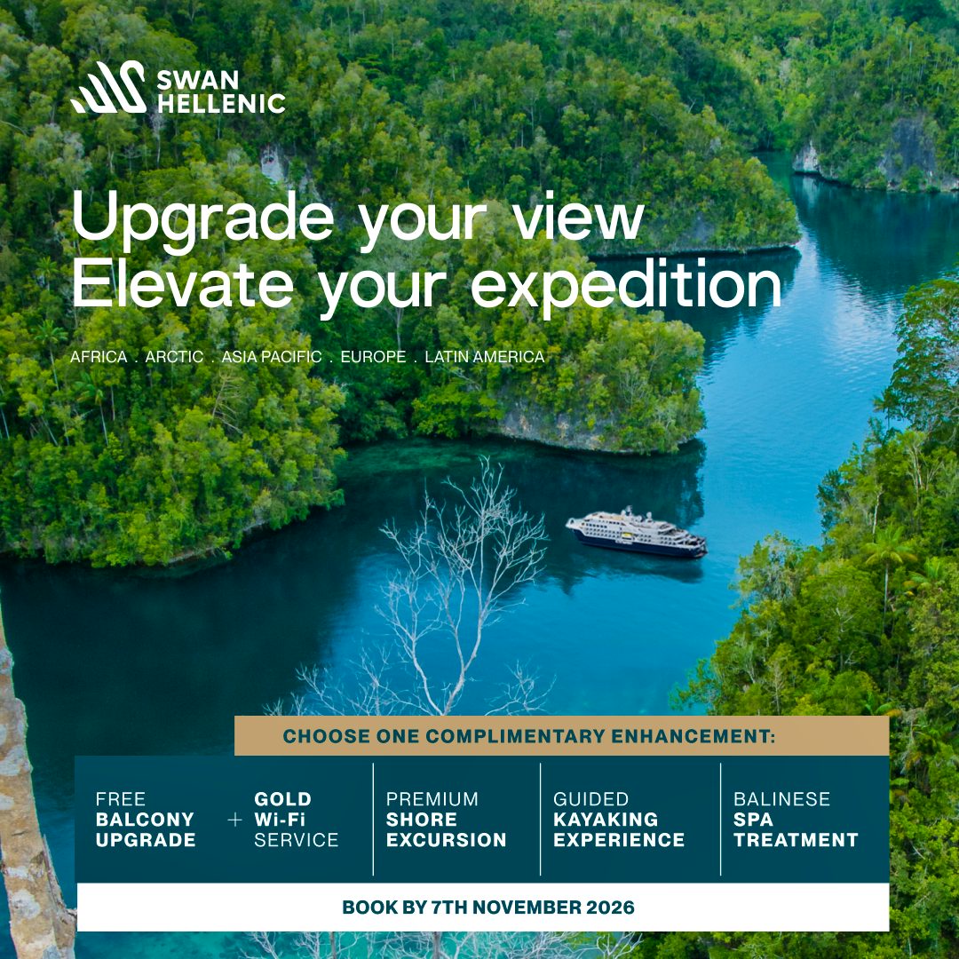 Swan Hellenic Upgrade Your View Offer