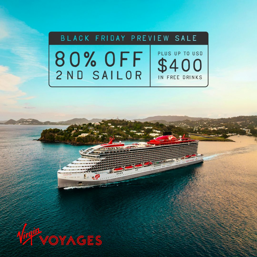 Virgin Voyages Black Friday Preview Sale
