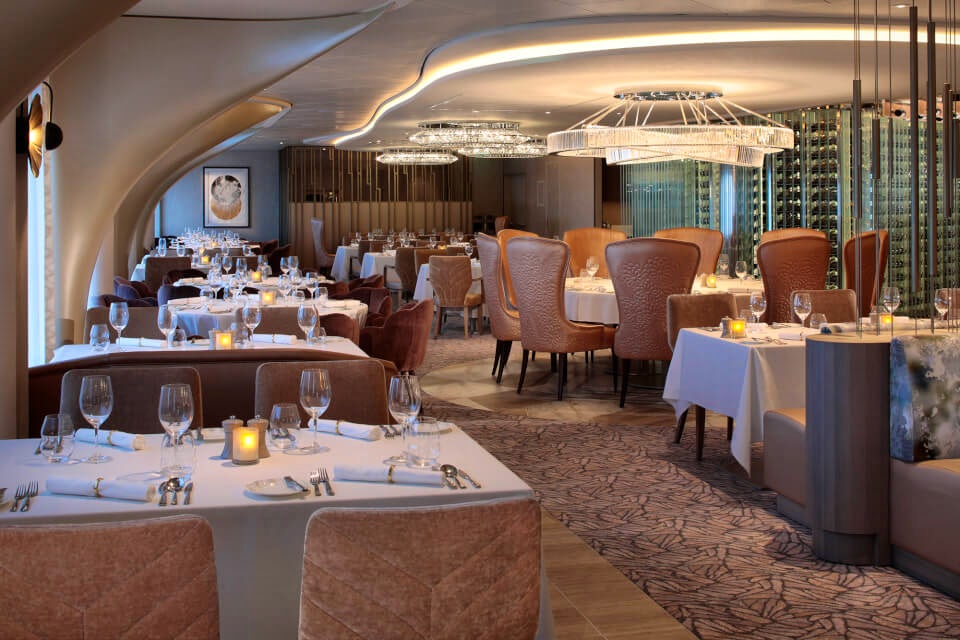 Dining with Celebrity Cruises