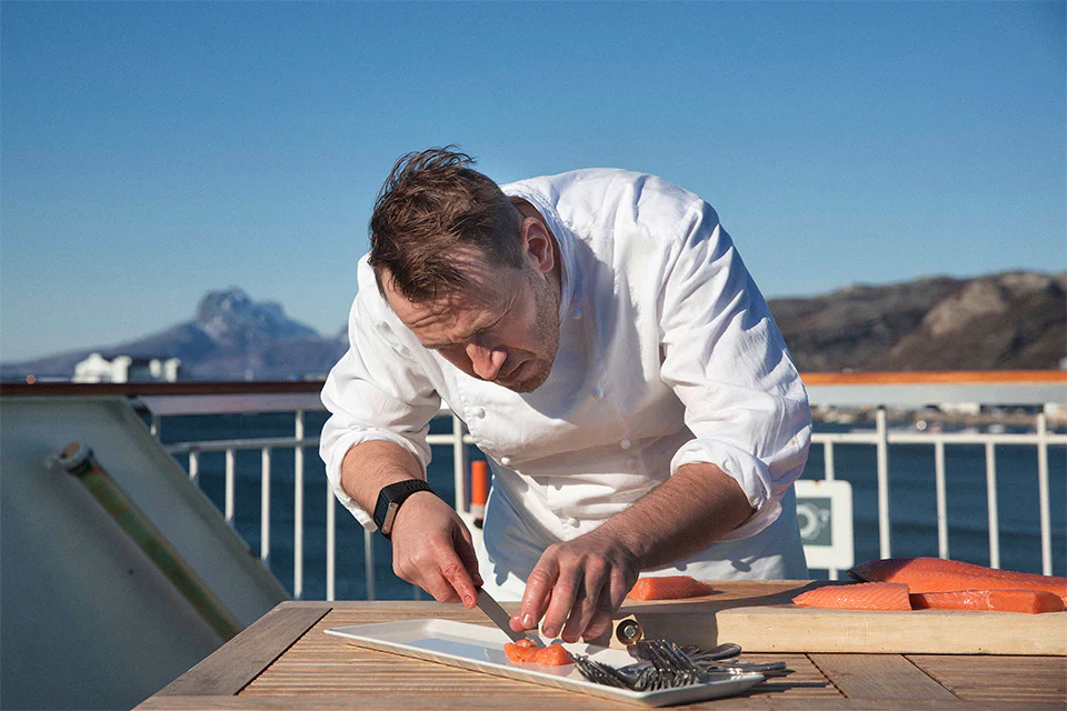 Dining with Hurtigruten Expeditions