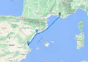 Marseille,Tarragona,Valencia