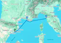 Barcelona,Marseille,Livorno