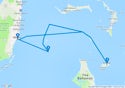 Miami,Ocean Cay,Nassau,Miami