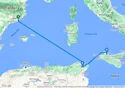 Spain, Tunisia, Italy