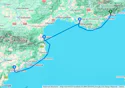 Break between Provence and Catalonia