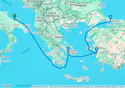 Italy, Greece, Turkey