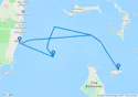 Miami,Ocean Cay,Nassau,Miami