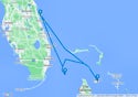 Port Canaveral,Nassau,Ocean Cay,Port Canaveral