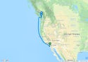 4-DAY PACIFIC COASTAL CRUISE - K820C