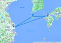Shanghai,Gangjeong,Fukuoka,Shanghai