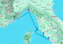 Monte Carlo to Rome (Civitavecchia)