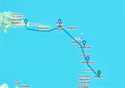 Bridgetown,Fort de France,Pointe-a-Pitre,Road Town,La Romana