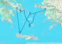 Athens (Lavrion) to Athens (Piraeus)