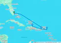 Miami, Florida to San Juan