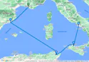 Marseille,Barcelona,La Goulette,Palermo,Naples