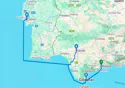 Malaga to Lisbon