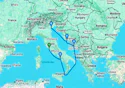 Rome (Civitavecchia) to Venice
