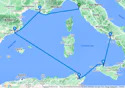 Livorno,Marseille,Barcelona,La Goulette,Palermo,Naples