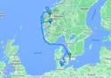 Denmark, Norway, Germany