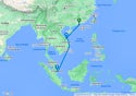 Hong Kong to Singapore Cruise - M607A