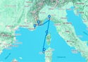 Riviera Gems with Corsica & Sardinia