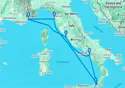 6-DAY MEDITERRANEAN ROUND-TRIP ROME: ITALY & FRANCE