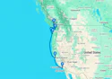 6-DAY PACIFIC COAST FROM VANCOUVER TO LOS ANGELES: SAN FRANCISCO & ASTORIA