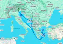 Venice-Marghera,Kotor,Mykonos,Mykonos,Syros,Ancona