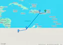 San Juan to Panama City