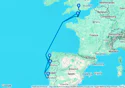 SPAIN FRANCE AND PORTUGAL - N628