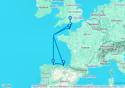 Spain and France - H813