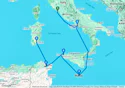 Civitavecchia to Cagliari