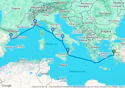 Mediterranean Rivieras: Italy, France & Spain (Westbound)