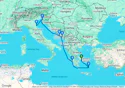 7-DAY GREEK ISLES FROM ATHENS TO VENICE: MONTENEGRO & CROATIA