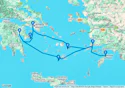 Athens (Piraeus) to Athens (Piraeus)