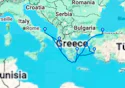 Piraeus,Izmir,Istanbul,Corfu,Bari,Piraeus