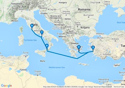 Cruises from Athens | 2020-2023 Athens Cruises from $83/day