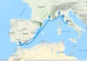 Mediterranean With France & Italy Cruise - H605