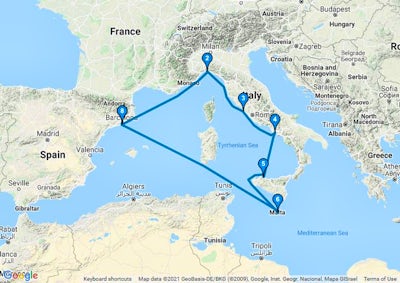 june 2023 cruises from barcelona