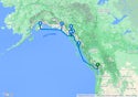 Vancouver to Seward (Anchorage
