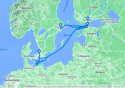 Copenhagen,Warnemunde,Helsinki,Stockholm,Tallinn,Copenhagen