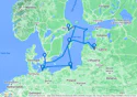 Denmark, Germany, Poland, Sweden, Latvia