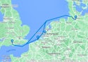 Hamburg, Rotterdam and Zeebrugge Cruise - H702