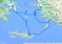 Greece Intensive Cruise: Santorini, Rhodes & Mykonos