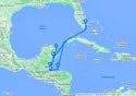 7-DAY CARIBBEAN ROUND-TRIP MIAMI: HARVEST CAYE, COZUMEL & ROATAN