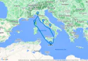 Western Mediterranean         Cruise - A721