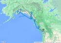 Vancouver to Seward (Anchorage